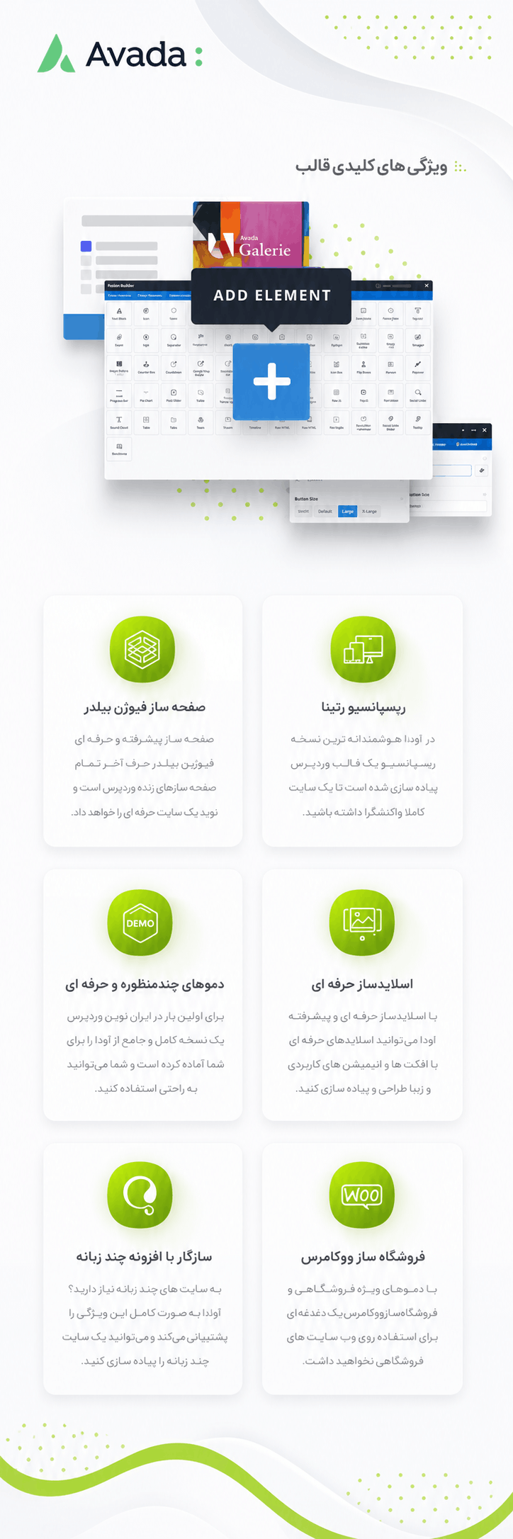 مقایسه قالب Avada با Divi و BeTheme