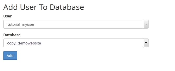 چگونگی کپی گرفتن از پایگاه داده وردپرس با phpMyAdmin