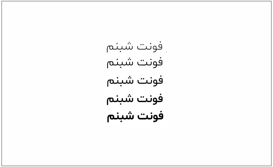 بهترین فونت های فارسی سایت وردپرس