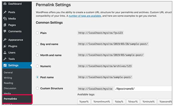یافتن فایل htaccess. در وردپرس