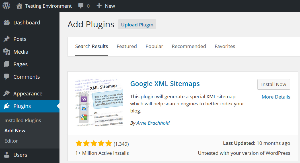 1- نحوه نصب افزونه XML Sitemaps