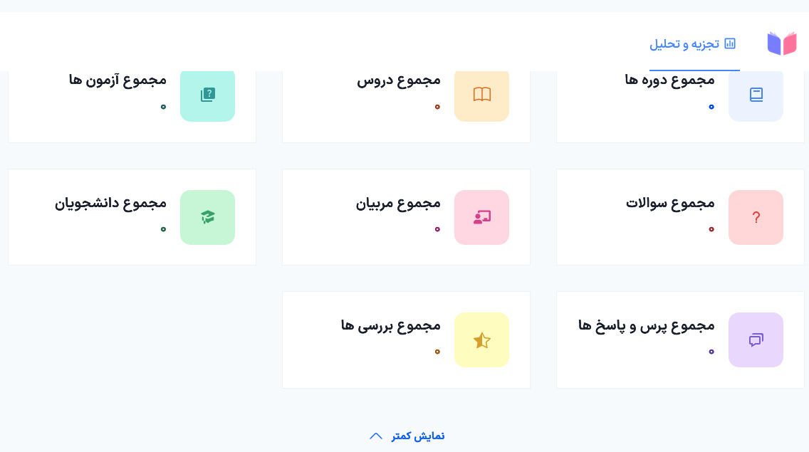 داشبورد افزونه مستریو