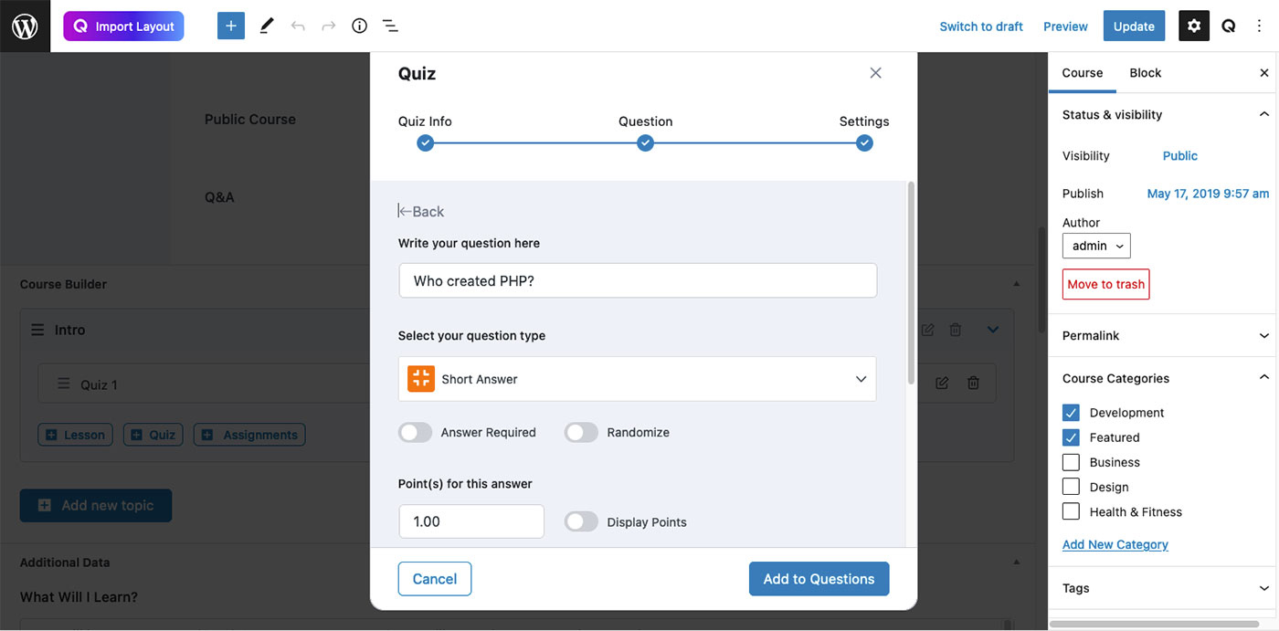 آموزش افزونه Tutor LMS