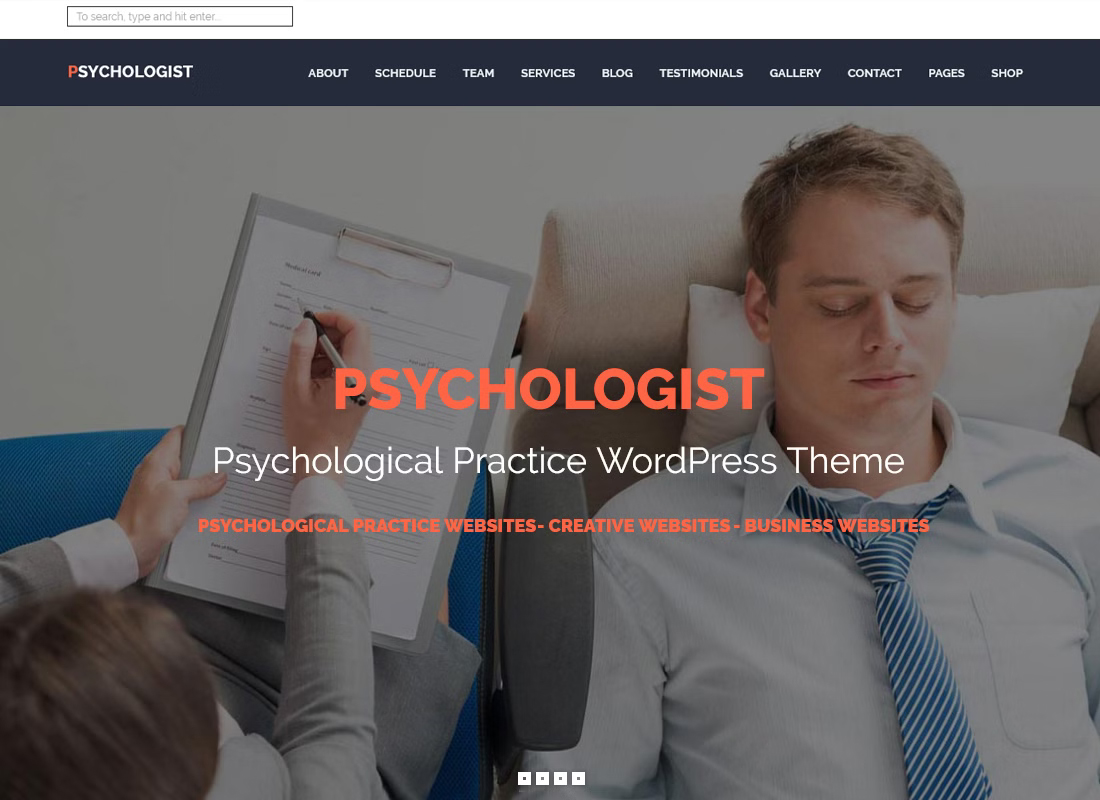 قالب روانشناسی وردپرس Psychologist - خرید قالب وردپرس سایت روانشناسی