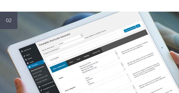Timetable Responsive Schedule For WordPress | افزونه ساخت انواع جداول ...