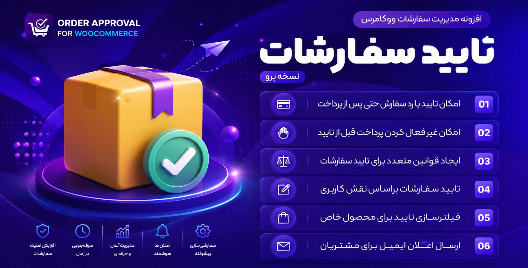 افزونه Order Approval for WooCommerce | تایید سفارشات ووکامرس