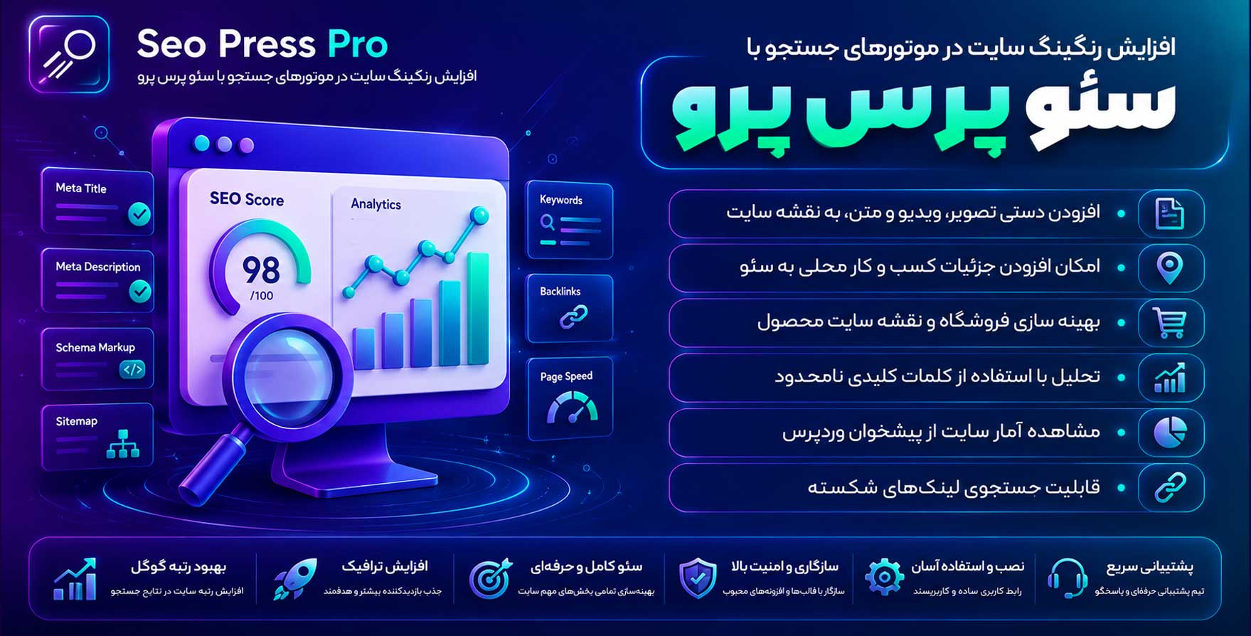 افزونه SEOPress Pro | سئوپرس بهترین افزونه سئو برای وردپرس