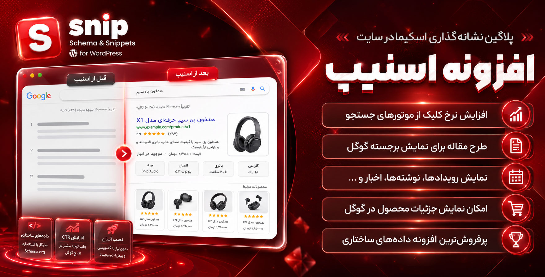 افزونه WooCommerce Rich Snippets | افزونه سئوی حرفه ای ووکامرس ریچ اسنیپت
