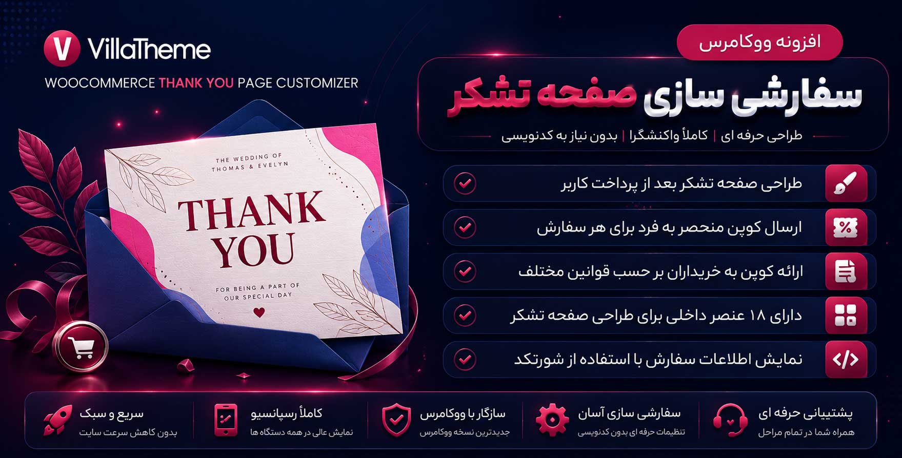 افزونه WooCommerce Thank You Page Customizer | افزونه سفارشی سازی صفحه تشکر ووکامرس