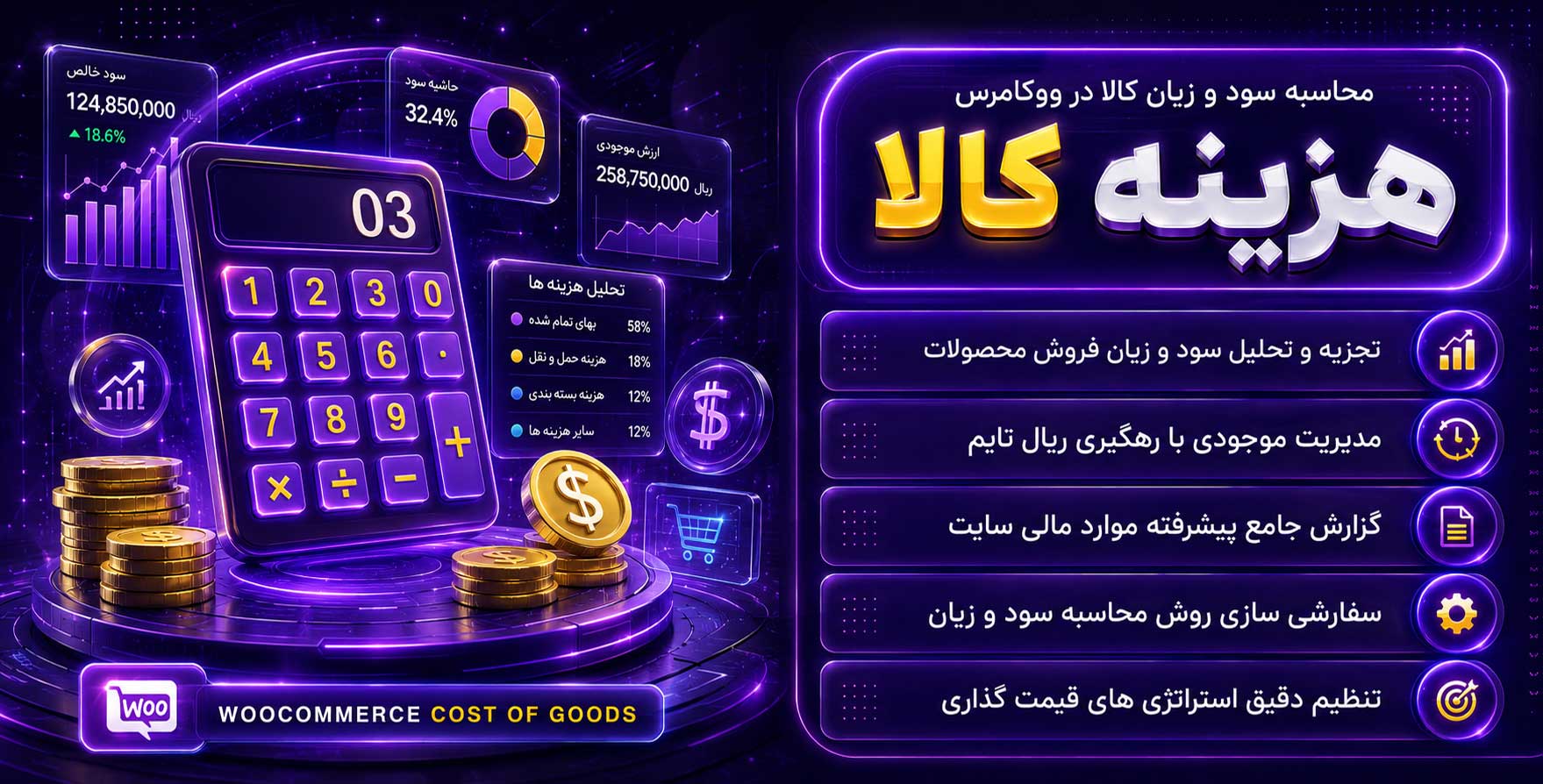 WooCommerce Cost of Goods | افزونه محاسبه سود و زیان فروشگاه ووکامرس