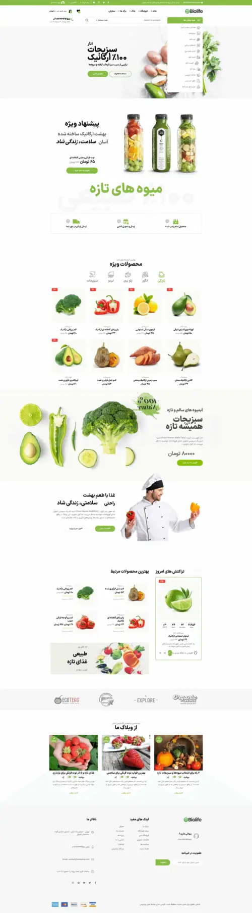 دموی محصولات سلامت